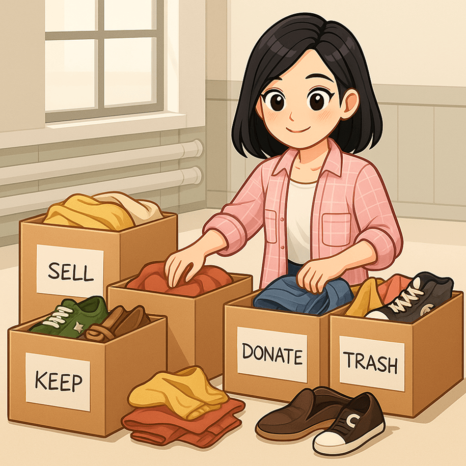 Wardrobe Declutter